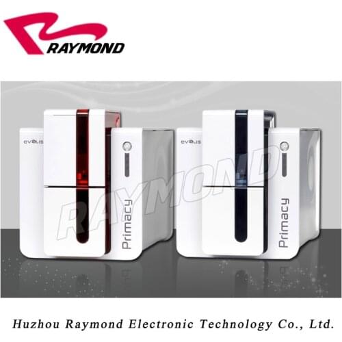 Evolis Primacy Dual-sided PVC ID Card Printer with one YMCKO color ribbon