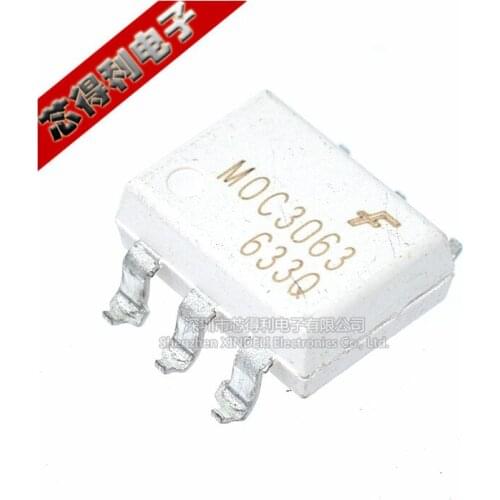 10pcs/lot Brand New & Original MOC3063SR2M MOC3063 Sop-6 Photoelectric Coupler