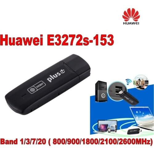 HUAWEI E3272 s-153 Mobile Broadband LTE USB STICK 3G 4G Dongle