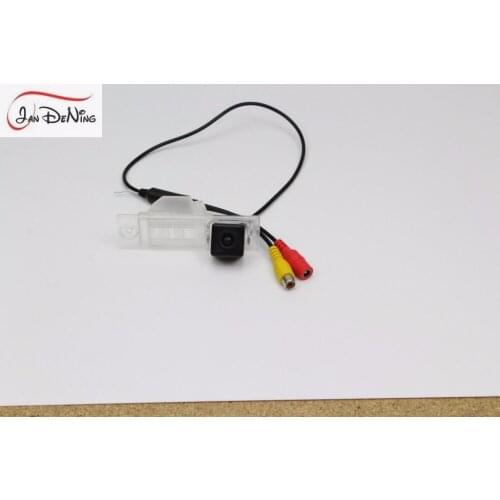 JanDeNing HD CCD Car Rear View Parking/ Backup Reverse Camera/License Plate Light OEM For Hyundai IX35 /Tucson 2014-2015