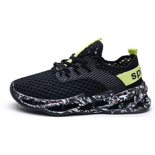New Sneaker Comfort Summer Mens Trendy Graffiti Sports Casual Sneakers Toe Twist Sole Mesh Breathable Lightweight Outdoor Shoes