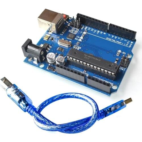 Electric Unit Module Modules UNO R3 Rev3 328 Development Board AT mega328P With free USB Cable For Arduino DIY Assembly Parts