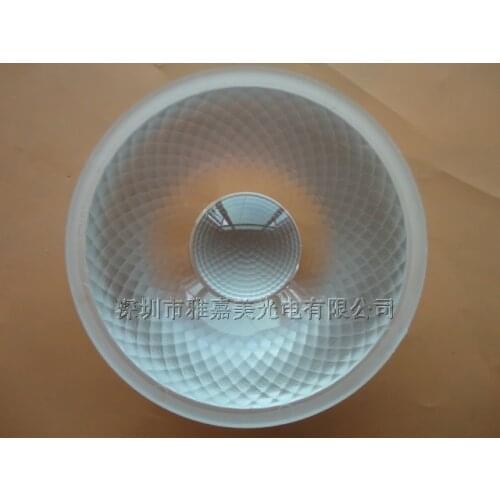 COB LED lens diameter 69MM 15 degrees Multi-Plaid Condenser lens, Integrated light source lens