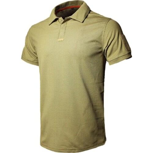 2021 Men Shirt Summer Tactical Air Force Casual Military Army short Shirt tee polos para hombre camisa