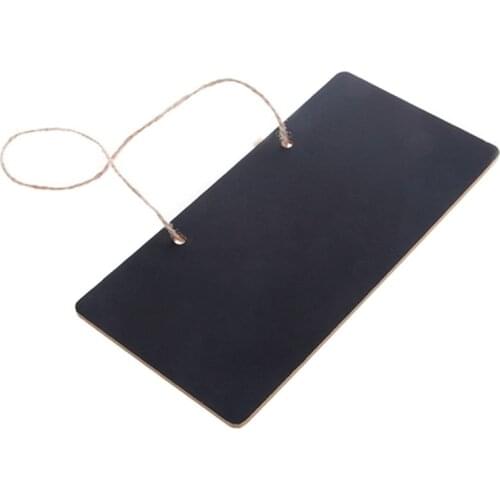 2021 New Hanging Blackboard Chalkboard Message Memo Chalk Board Home Party Wedding Decor