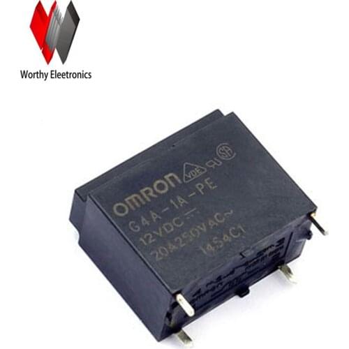 Wholesale 10pcs/lot relay G4A-1A-PE-12VDC