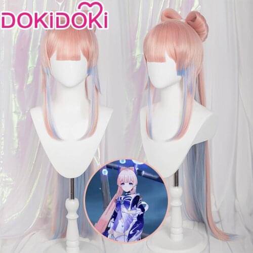 New Arrival Genshin Impact Sangonomiya Kokomi Cosplay Wigs Kokomi Long Gradient Synthetic Hair Pelucas Anime Cosplay Wig