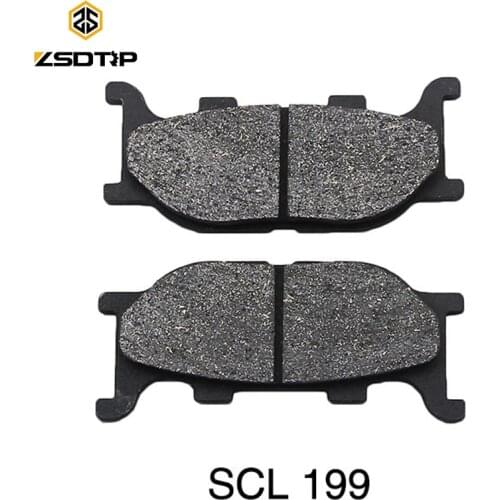 ZSDTRP Motorcycle Front & Rear Brake Pads for YAMAHA TDR125 XV 125 XVS 125 SR 125 TZR 150 CP250 XVS 250 YP 400 FZ6-NS XJ6-F XVS