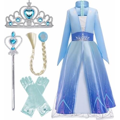 Halloween Princess Dress for Baby Girls Dress up Cosplay Costume Long Sleeve Girs Winter Dress Christmas Dress New Year Girls