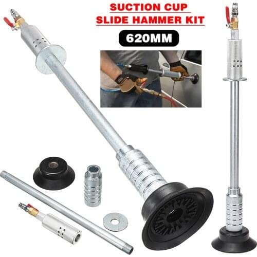 1pc Air Pneumatic Dent Puller Car Auto Body Repair Suction Cup Slide Hammer Tool Kit Slide Hammer Tools Parts