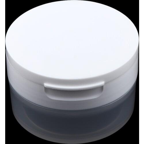 Portable Empty Powder Case Face Powder Makeup Jar Travel Blusher Cosmetic Makeup Pot Containers with Sifter & Lids Mirror