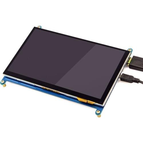 Raspberry Pi 3 Display 7 Inch Touch Screen HDMI HD LCD TFT 1024X600 Monitor for Raspberry Pi 3 2B B Pcduino Win7 8