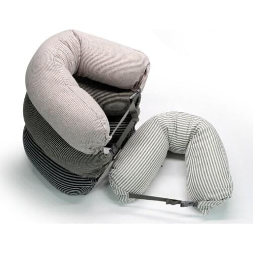 U-type pillow micro-particle foam protection cervical spine office napping students U-shaped pillow aircraft travel neck pillow