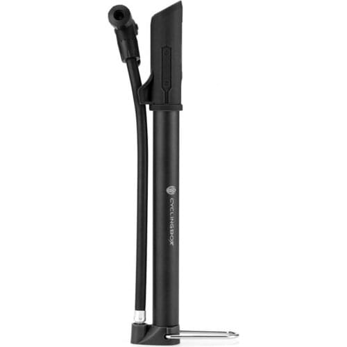 Bike Pump Wear Resistant Waterproof Flexibility Road Mountain BMX Bikes Tire Pump Includes Mount for Bike