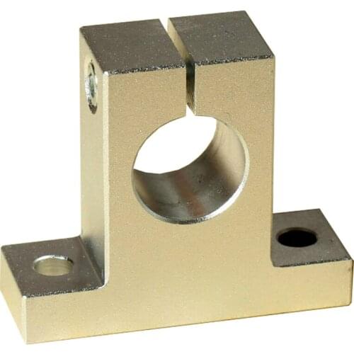 Aluminum alloy vertical support seat locking mount optical axis guide bracket SK60 bearing support accessories