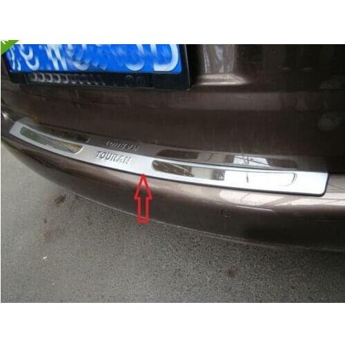 Rear Bumper Protector sill plate cover for Volkswagen Touran 2011 2012 2013