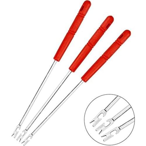 3Pcs Portable Fish Hook Remover Tool Stainless Steel Fish Tool Detacher Fish Accessories