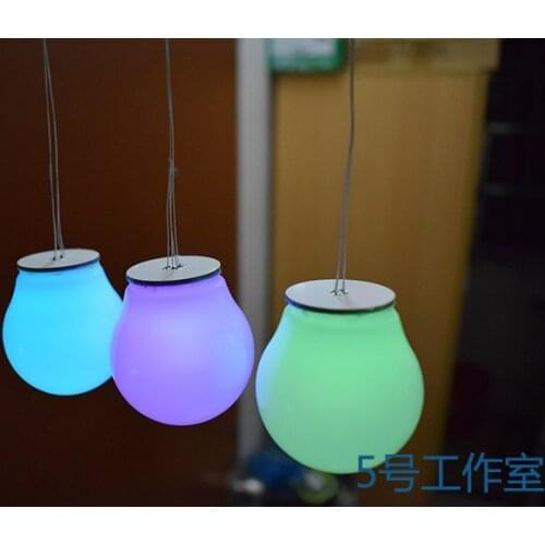 51 Single Chip Microcomputer DIY Electronic Kit: Colorful RGBLED Aurora Cube Atmosphere Pendant Lamp KIT