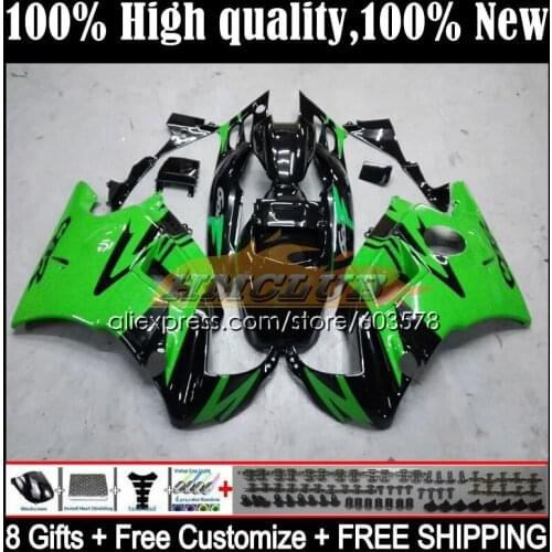 +Tank For HONDA CBR 600 F2 FS 1991 1992 1993 1994 10CL.25 CBR 600F2 CBR600FS CBR600F2 CBR600 F2 91 92 93 94 Fairing green black