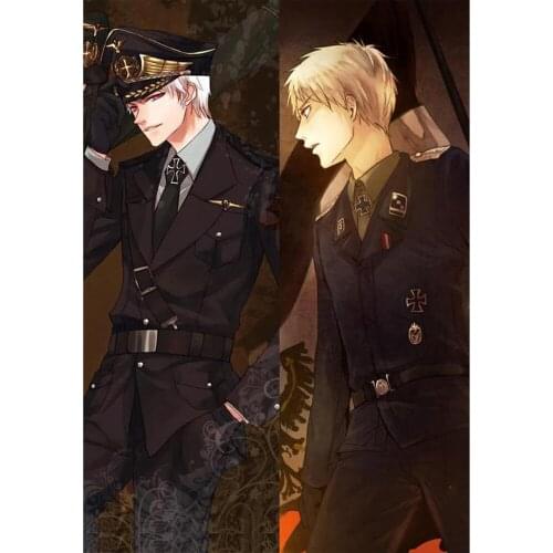BL Male Japanese Characters Anime Axis Powers Hetalia Throw Otaku Gifts Dakimakura Bedding Hugging Body Pillow Case 150x50 CM