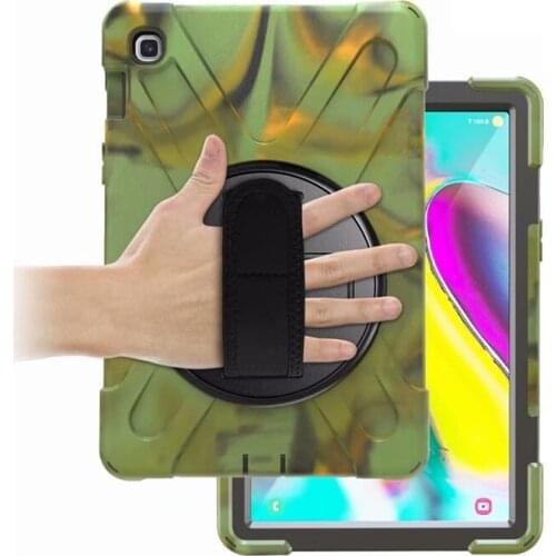 Case For Samsung galaxy tab a 2019 10.1 T510 T515 Cover Tab A 2019 Stand long Strap Shoulder Heavy Duty Silicone Safe Child case