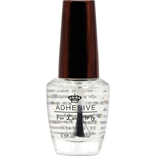 Hair Glue Lace Wig Cap Toupee Adhesive Lasting wig glue for wigs hot 1 bottle 0.5OZ Adhesive Glue for Lace Wig Adhesive Glue