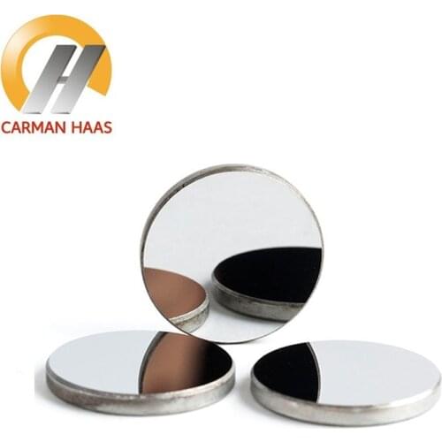 Carmanhaas Co2 Laser Mo Mirror Dia. 19 20 25mm Mo Reflector Mirror For Laser Engraving Cutting Machine