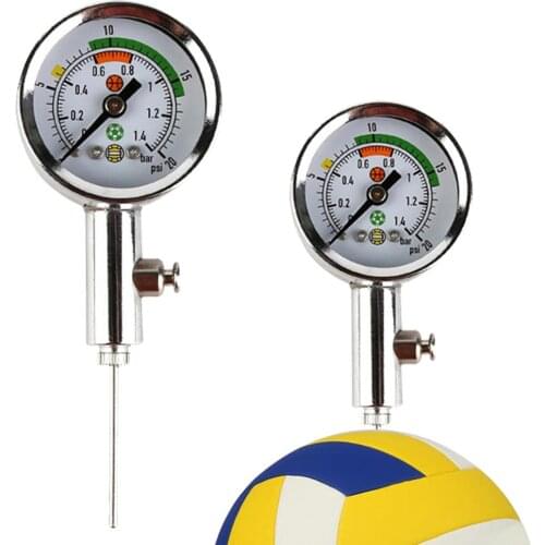 1Pc Balls Air Pressure Gauge for football volleyball basketball soccer Ball Pressure Gauge Air Watch
