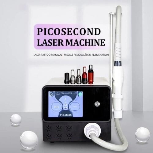 ND YAG Laser Picosecond Beauty Equipment For Tattoo Removal Pigment Removal CE 755 1064 532nm For 2021 Latest