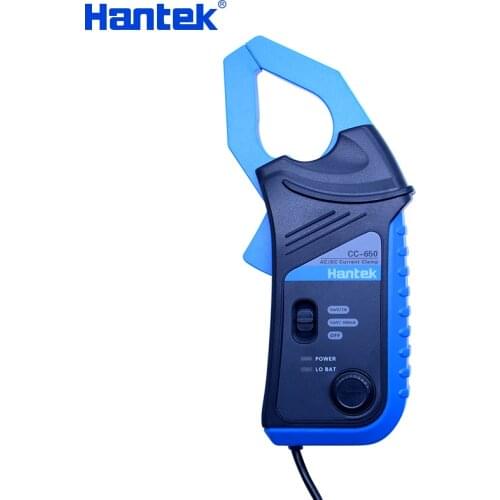 Hantek AC/DC current clamp oscilloscope BNC plug CC-65 CC-650 20KHz/400Hz Bandwidth 1mV/10mA 65A/650A original
