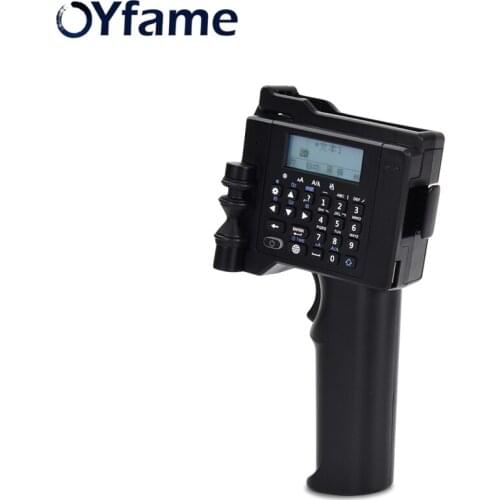 OYfame Portable Printer Handheld Printer 600 DPI Handheld Label Printer For Food Package Plastic Wood Metal Printer
