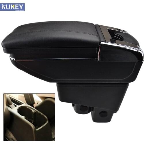 Arm Rest Rotatable For Honda Fit Jazz 2002-2008 Hatchback Center Centre Console Storage Box Armrest 2003 2004 2005 2006 2007