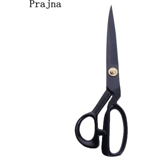 Prajna Professional Tailor Scissors For Fabric Dressmaking Sewing Scissors Embroideries Vintage Sharp Blade Leather Scissors