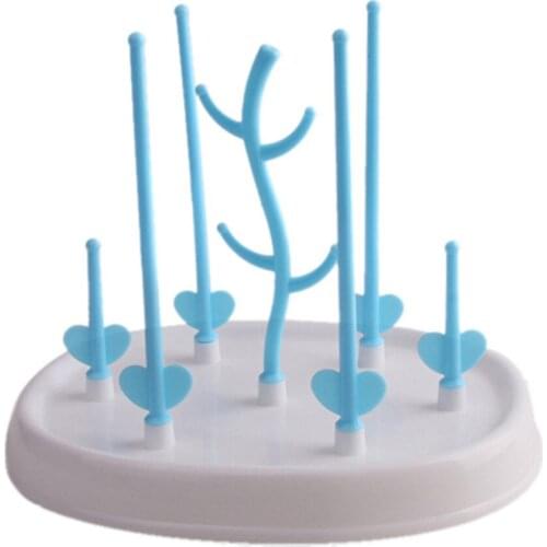 Ruiwjx Baby Bottle Drying Rack Simple Nipple Dryer Drain Rack Nipples Accessories Bottle Dryer Holder