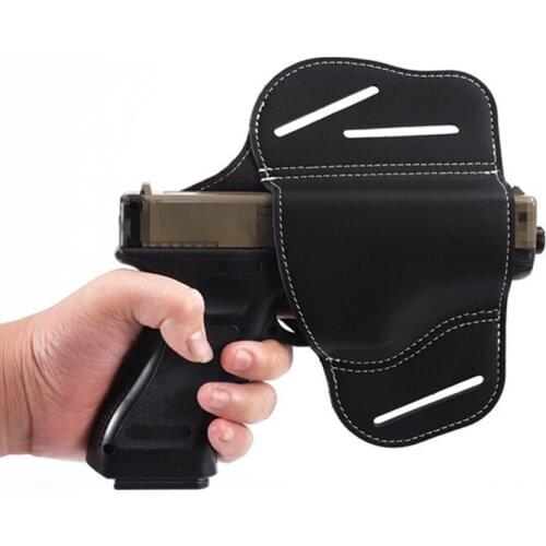 Right Hand Tactical Belt Holster Glock 17 Universal Gun Case Military Hand Gun Accessories Hunting Airsoft Gun Concealed Holster