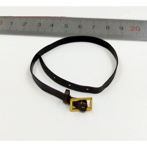 In Stock 1/6th DAMTOY DAM GK021 Gangster Kingdom Leather Waist Belt Model Fit Male 12 inch Body Doll Collection