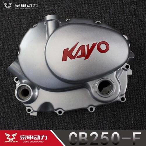 Zongshen CB250F CB250-F dirt pit bike right clutch cover kayo T4 ZS172FMM 250cc motorcycle free shipping