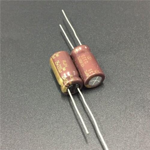 10pcs 220uF 25V ELNA RJH Series 8x16mm Extra Low Impedance 25V220uF Audio Capacitor
