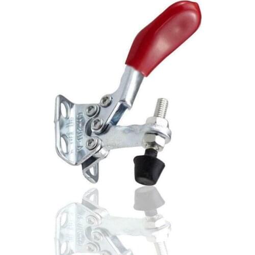 10pcs Toggle Clamp Clip GH-201A 27Kg Holding Lock Machine operation Welding