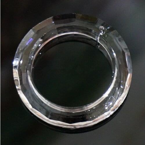 100pcs/lot 50mm clear crystal glass round chandelier parts,crystal chandelier pendants,crystal diy curtain suncatcher timming