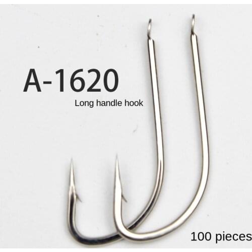100Pcs Silver Black Gold Freshwater Fishing Hooks Carp Fishhooks Barbed Hooks Kit Jigging Bait Carp Fishing Hook