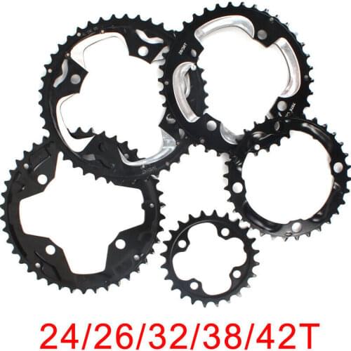 104BCD MTB Chainirng 64BCD Double/Triple Speed Chainwheel 24/26/32/38/42T Mountain Bike Chain Ring for Shimano Crankset Parts