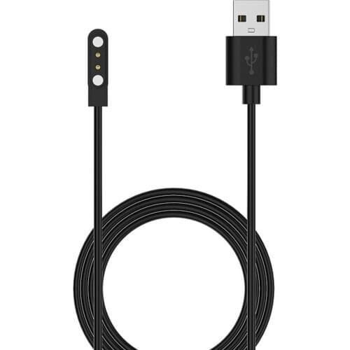 Besegad 60cm USB Magnetic Charging Cable Power Cord Charger for Xiaomi Haylou Solar LS05 Ticwatch GTX CXB01 Smart Watch