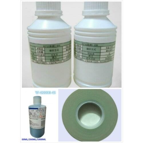 Free shipping Blue Glue ACF removing glue G-450 Hot Pressing Silicone Leather PCB Side Panel LCD Screen Repair Kit