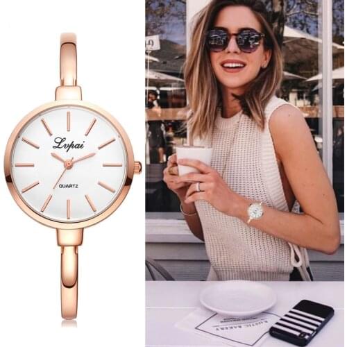 2019 Fashion Luxury Rose Gold Bracelet Women Watches Quartz Watches Brand Ladies watch Casual Dress Watch Clock reloj mujer