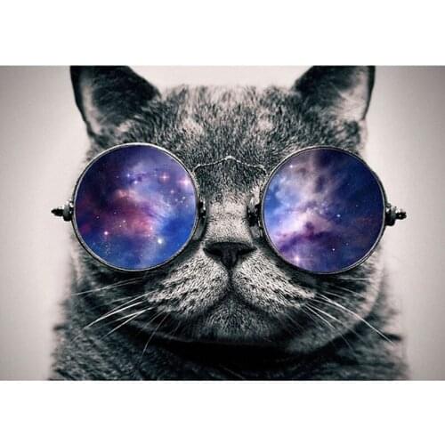 DIY Frameless Oil Painting By Numbers Animals Cat Room Decoration 40x50cm Paint By Numbers For Home Decor Unique Gift Wall Art