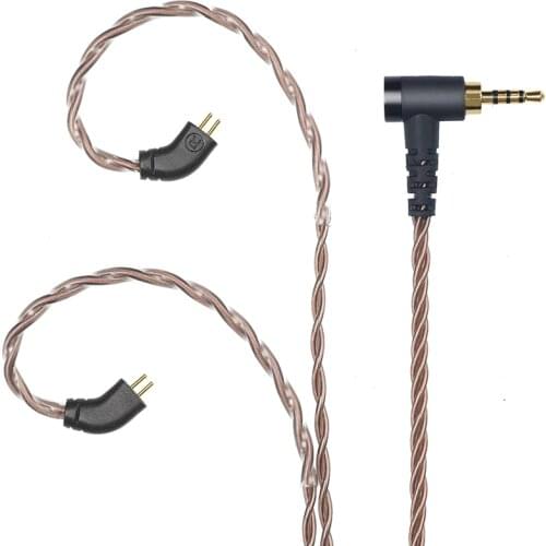 FIIO LS-2.5A LS-2.5AS 2.5mm Balanced High-Purity Copper-Plated Replacement earphone Cable 2-Pin 0.78mm for FH1S