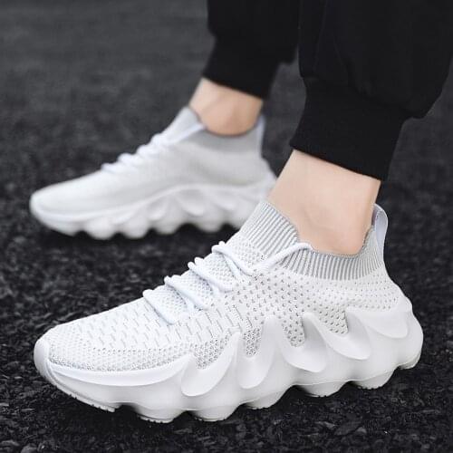 Male Mesh Running Shoes Lover Sneakers Women Breathable Sport Shoes High Quality Male Training Shoes Plus Size 36-46