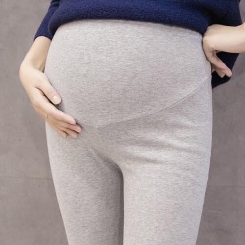 Hot Sale Adjustable Big Size Leggings New Maternity Pant Leggings Pregnant Women Thin Soft Cotton Pants High Waist Clothes