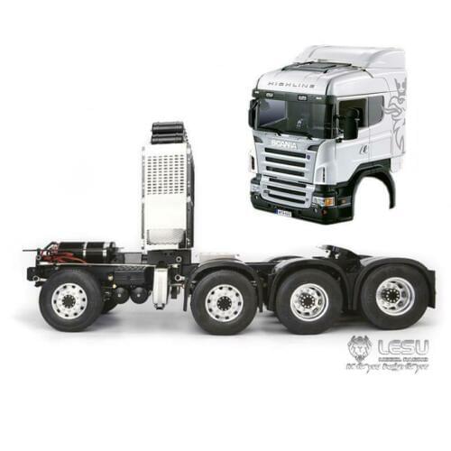LESU 1/14 Metal Chassis DIY Tmy Sca RC Tractor Truck Her Cabin 801B THZH0301